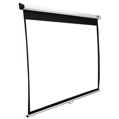 Elite Screens Manual Series M136XWS1 - Projection screen - ceiling mountable, wall mountable - 136" (345 cm) - 1:1 - Matte White - 2