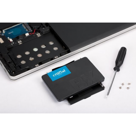 Crucial BX500 - SSD - 2 TB - internal - 2.5" - SATA 6Gb / s - 3
