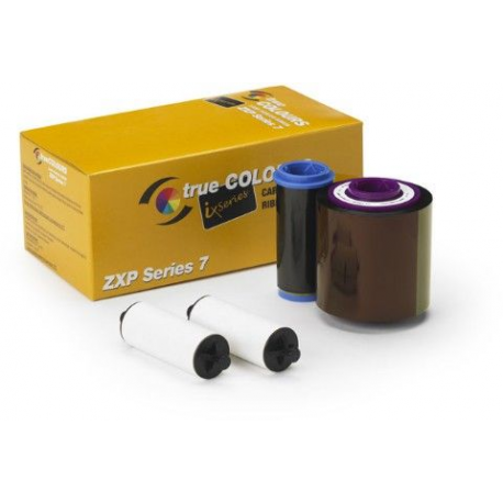 Zebra i Series Bottom - Full clear - 750 pcs. (1 roll(s) lamination film - for ZXP Series 7 - 0