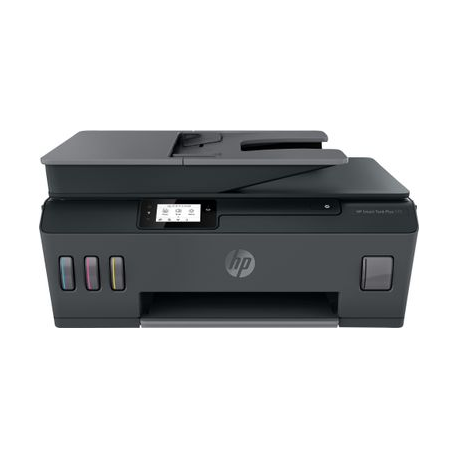 HP Smart Tank Plus 570 Wireless All-in-One - Multifunction printer - colour - ink-jet - refillable - Legal (216 x 356 mm) (original) - A4 / Legal (media) - up to 10 ppm (copying) - up to 11 ppm (printing) - 100 sheets - USB 2.0, Wi-Fi(n), Bluetooth - 5