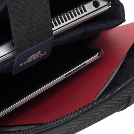 Riva Case Narita 8125 - Notebook carrying backpack - 14" - black - 3
