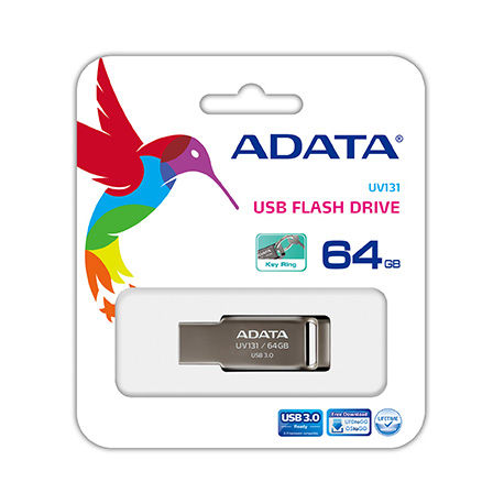 A-data DashDrive UV131 64GB USB3.0 Grey Alu