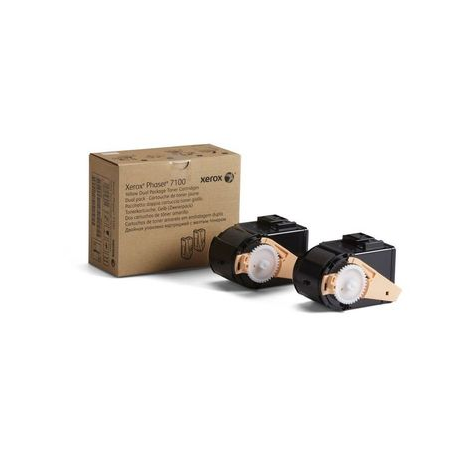 Xerox Phaser 7100 - 2-pack - high capacity - yellow - original - toner cartridge - for Phaser 7100 / NM, 7100DN, 7100N, 7100V_DN, 7100V_NC - 2