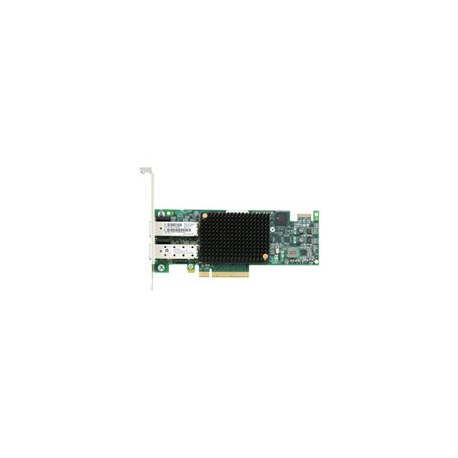 HPE StoreFabric SN1100E - Host bus adapter - PCIe 3.0 x8 low profile - 16Gb Fibre Channel x 2 - for Integrity MC990; ProLiant DL360p Gen8, ML350p Gen8, XL230a Gen9; StoreEasy 3850 - 2