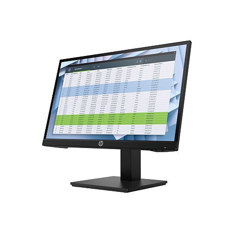 HP P22h G4 - LED monitor - 22" (21.5" viewable) - 1920 x 1080 Full HD (1080p) @ 75 Hz - IPS - 250 cd / m² - 1000:1 - 5 ms - HDMI, VGA, DisplayPort - black - 2