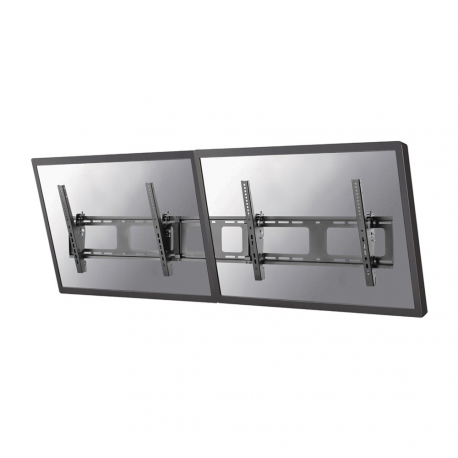 Neomounts by Newstar NS-WMB200 - Bracket - for 2 LCD displays - black - screen size: 40"-52" - wall-mountable - 9