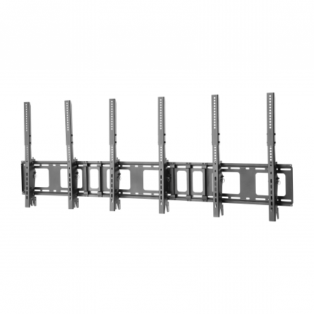 Neomounts by Newstar NS-WMB300P - Bracket - for 3 LCD displays - black - screen size: 40"-52" - wall-mountable - 1
