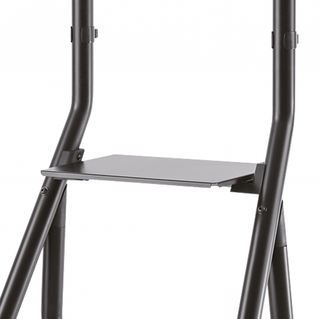 Neomounts by Newstar NS-M3800 - Cart - for LCD display / AV system - black - screen size: 60"-100" - 9