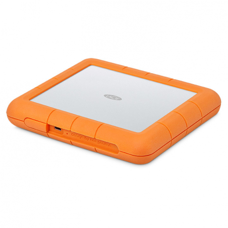 LaCie Rugged RAID Shuttle STHT8000800 - Hard drive array - 8 TB - 2 bays - HDD 4 TB x 2 - USB 3.1 (external) - with 3 years Rescue Data Recovery Service Plan - 1