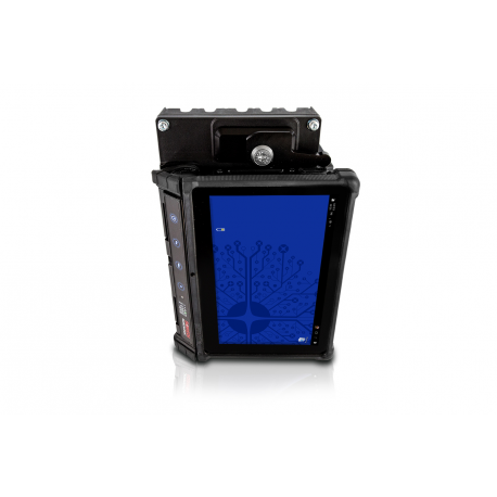 Datalogic TaskBook - Rugged - vehicle mount computer - no keyboard - Atom E3826  /  1.46 GHz - Win 10 IoT Enterprise - 4 GB RAM - 32 GB SSD - 7" touchscreen 1024 x 600 - Wi-Fi 5 - 2