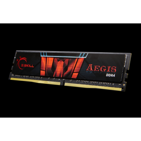 G.Skill AEGIS - DDR4 - module - 16 GB - DIMM 288-pin - 2400 MHz / PC4-19200 - CL17 - 1.2 V - unbuffered - non-ECC - 1