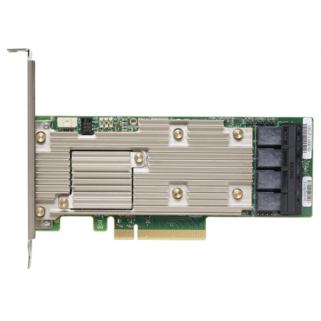 Lenovo ThinkSystem 930-16i - Storage controller (RAID) - 16 Channel - SATA / SAS 12Gb / s - low profile - RAID 0, 1, 5, 6, 10, 50, JBOD, 60 - PCIe 3.0 x8 - for ThinkSystem SR250; SR630 V2; SR645; SR650 V2; SR665; SR850 V2; SR860 V2; ST250; ST650 V2 - 1