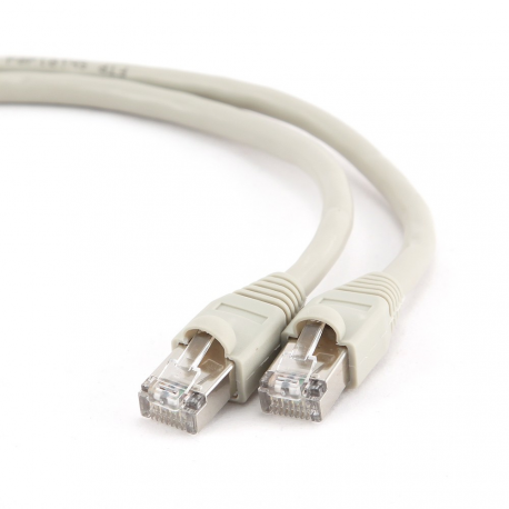 cablexpert - Patch cable - RJ-45 (M) to RJ-45 (M) - 3 m - UTP - CAT 6 - molded, stranded - grey - 2