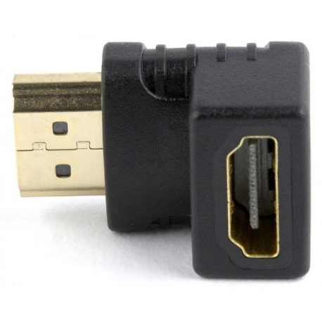 Cablexpert - HDMI adapter - HDMI male to HDMI female down-angled - angled - 1
