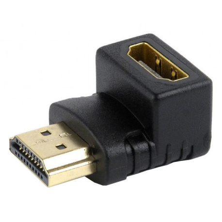 Cablexpert - HDMI adapter - HDMI male to HDMI female down-angled - angled - 3