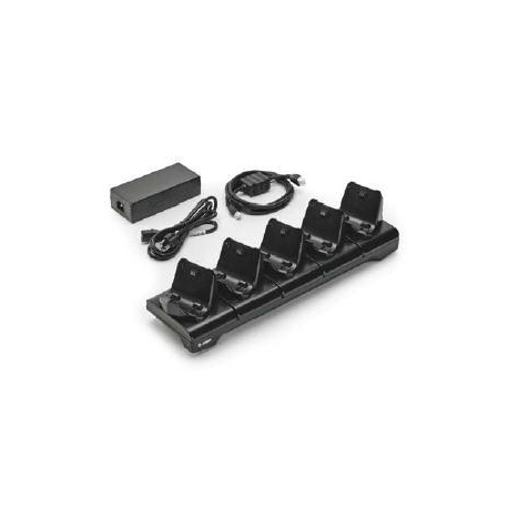 Zebra 5-Slot Docking Charger - Docking cradle - for ZQ300 Series - 1