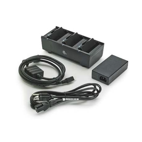 Zebra - Battery charger - 3 x batteries charging - Europe - 1
