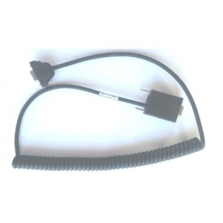 Zebra - Serial cable - DB-9 (F) to DB-9 (F) - 2.74 m - coiled - for Zebra DS457, DS457-HD - 1