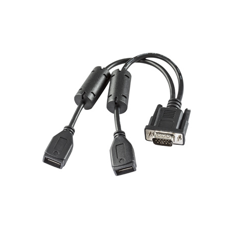 Honeywell - USB  /  serial cable - USB (M) to DB-15 (M) - 25.4 cm - for Thor VM3 - 2