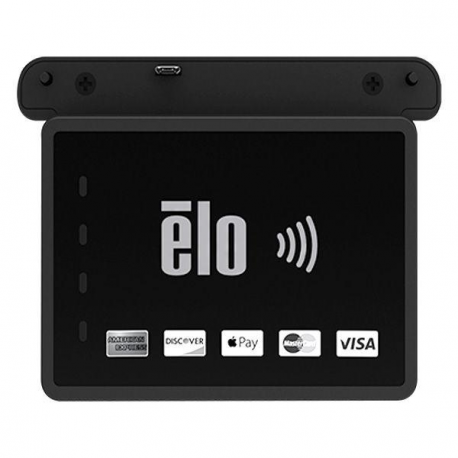 Elo - NFC  /  RFID reader - USB - 13.56 MHz - black - for Elo 2002, 3203, 4303, 55XX, 6553; Interactive Digital Signage Display 6553; I-Series 4.0 - 1
