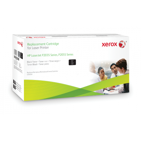 Xerox - Black - compatible - toner cartridge (alternative for: HP CE505A) - for HP LaserJet P2033, P2035, P2036, P2037, P2054, P2055, P2056, P2057 - 1