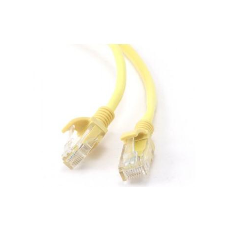 Gembird - Patch cable - RJ-45 (M) to RJ-45 (M) - 1.5 m - UTP - CAT 5e - molded - yellow - 2
