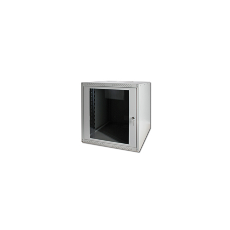DIGITUS Professional Line DN-19 12-U-EC - Cabinet - wall mountable - grey, RAL 7035 - 12U - 19" - 2