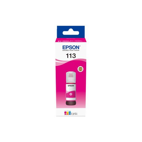 Epson EcoTank 113 - 70 ml - magenta - original - ink refill - for EcoTank ET-16150, 16650, 5150, 5170, 5800, 5850, 5880; EcoTank Pro ET-16680, 5150, 5170 - 0