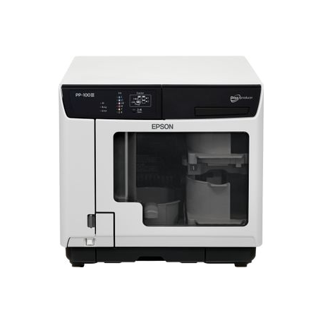 Epson Discproducer PP-100III - Disc duplicator - slots: 100 - BD-RE x 2 - SuperSpeed USB 3.0 - external - 0