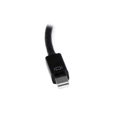 StarTech.com Mini DisplayPort to HDMI Audio / Video Converter - mDP 1.2 to HDMI Active Adapter for Ultrabook / Laptop - 4K @ 30Hz - Black (MDP2HD4KS) - Video converter - DisplayPort - HDMI - black - 1