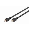 ASSMANN - Ultra High Speed HDMI with Ethernet cable - HDMI male to HDMI male - 5 m - triple shielded - black - 8K support, Dolby DTS-HD Master Audio support, Dolby TrueHD support