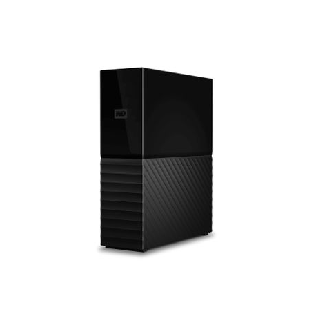 WD My Book WDBBGB0140HBK - Hard drive - encrypted - 14 TB - external (desktop) - USB 3.0 - 256-bit AES - black - 2