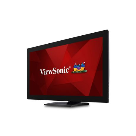 ViewSonic TD2760 - LED monitor - 27" - touchscreen - 1920 x 1080 Full HD (1080p) @ 60 Hz - MVA - 230 cd / m² - 3000:1 - 12 ms - HDMI, VGA, DisplayPort - speakers - 1