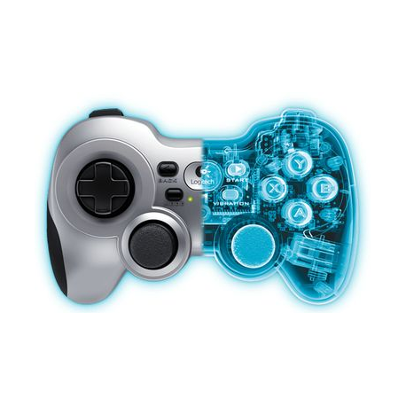 Logitech Wireless Gamepad F710 - Gamepad - 10 buttons - wireless - 2.4 GHz - for PC - 2