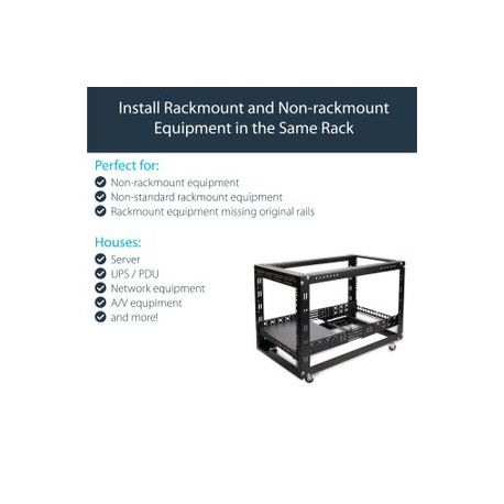 StarTech.com M5 Mounting Screws and Cage Nuts for Server Rack Cabinet - Pack of 50 Server Rack Screws (CABSCREWM5) - Rack screws and nuts (pack of 50) - for P/N: CABSHELF116, RK12WALLOA, RK3236BKF, RK4236BKB, RK519WALLV, RKQMCAB12V2, WALLMOUNT4 - 9