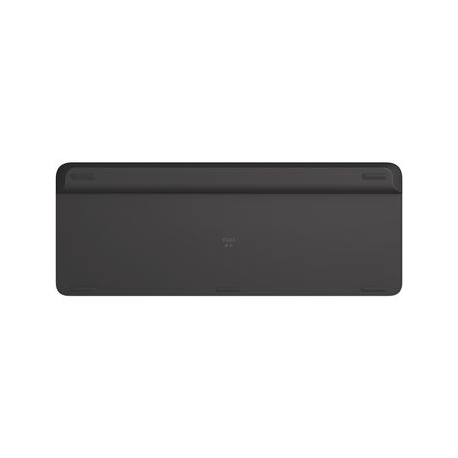 Logitech Slim Multi-Device K580 - Keyboard - Bluetooth, 2.4 GHz - Pan Nordic - graphite - 3