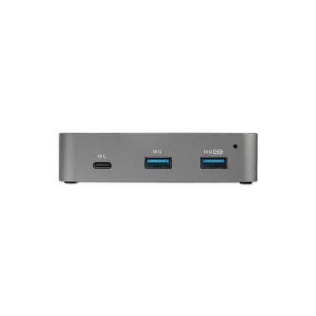 StarTech.com 4-Port USB C Hub - USB 3.1 Gen 2 (10Gbps) - 3x USB-A & 1x USB-C - Powered - Universal Power Adapter Included (HB31C3A1CS) - Hub - 1 x USB-C + 3 x USB 3.1 - desktop - AC 110/240 V - for P/N: PEXUSB321C - 2