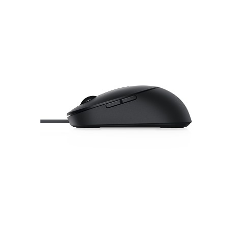Dell MS3220 - Mouse - laser - 5 buttons - wired - USB 2.0 - black - with 3 years Advanced Exchange Service - 6
