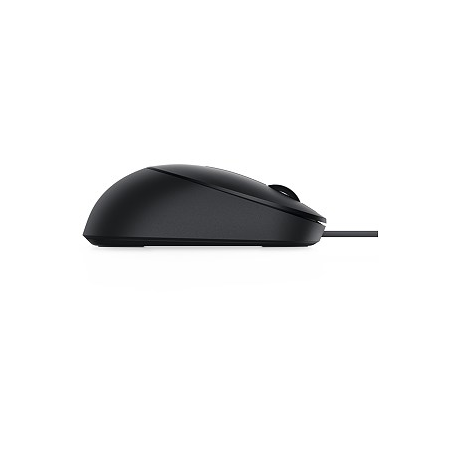 Dell MS3220 - Mouse - laser - 5 buttons - wired - USB 2.0 - black - with 3 years Advanced Exchange Service - 7