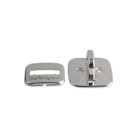 StarTech.com Laptop Cable Lock Anchor - Computer Security Cable Anchor - Lock anchor - silver - for P / N: LTLOCKNBL - 1