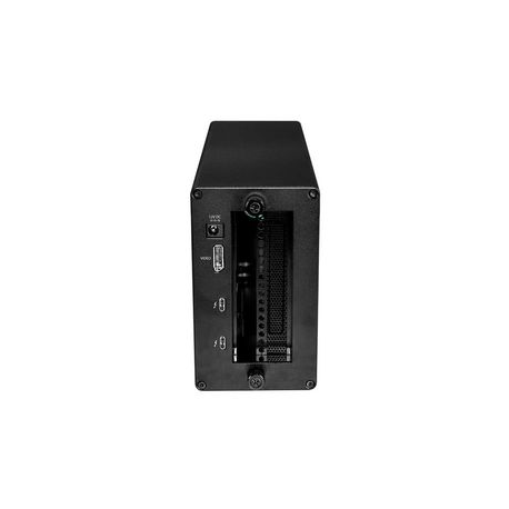 StarTech.com Thunderbolt 3 PCIe Expansion Chassis w /  DisplayPort – PCIe x16 – External PCIe Slot for Thunderbolt 3 Devices (TB31PCIEX16) - System bus extender - DP - 65 Watt - for P / N: TB3DK2DPM2, TB3DOCK2DPPD, TB3DOCK2DPPU - 1