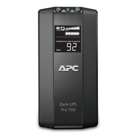 APC Back-UPS RS LCD 700 Master Control - UPS - AC 120 V - 420 Watt - 700 VA - USB - output connectors: 6 - black - for P / N: AR106SH4, AR106SH6, AR109SH4, AR109SH6, AR112SH4, AR112SH6, SCL500RM1UNC - 3