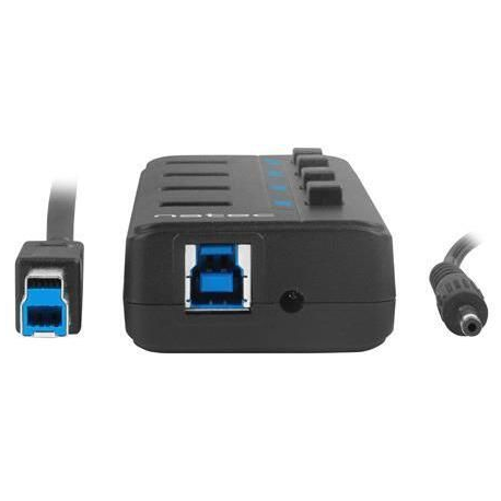 Natec MANTIS 2 - Hub - 4 x SuperSpeed USB 3.0 - desktop - 5