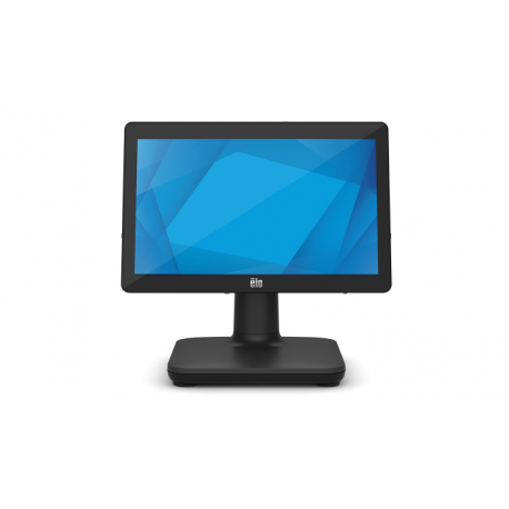 EloPOS System - With I / O Hub Stand - all-in-one - 1 x Celeron J4105  /  1.5 GHz - RAM 4 GB - SSD 128 GB - UHD Graphics 600 - GigE - WLAN: 802.11a / b / g / n / ac, Bluetooth 5.0 - no OS - monitor: LED 15.6" 1920 x 1080 (Full HD) touchscreen - black - 5