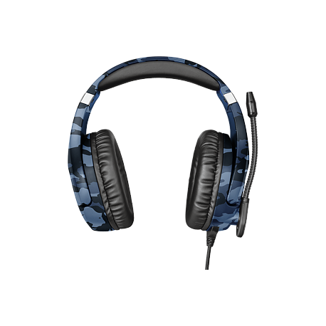 Trust Gaming GXT 488 Forze-B - Headset - full size - wired - 3.5 mm jack - blue - 5