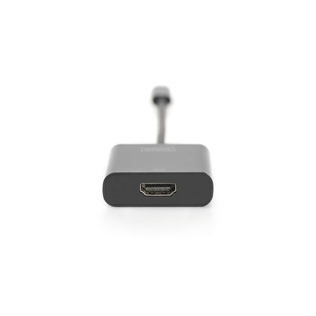 DIGITUS - External video adapter - USB-C 3.1 - HDMI - black - 3