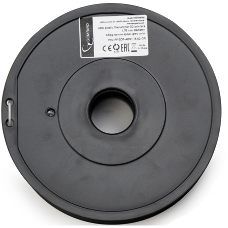 Gembird - White - 1 kg - 400 m - ABS filament (3D) - 1