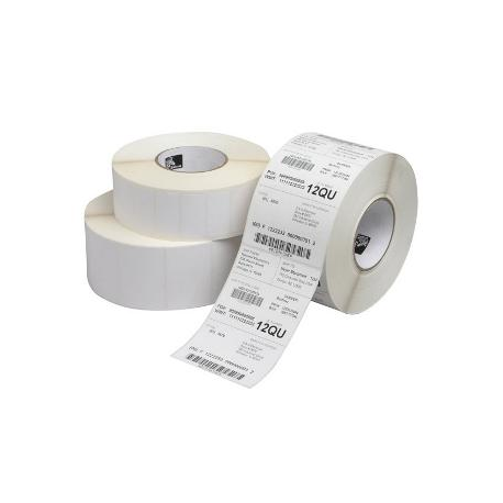 Zebra Z-Perform 1000D - Paper - permanent acrylic adhesive - uncoated - 76 x 38 mm 20760 label(s) (12 roll(s) x 1730) labels - 1