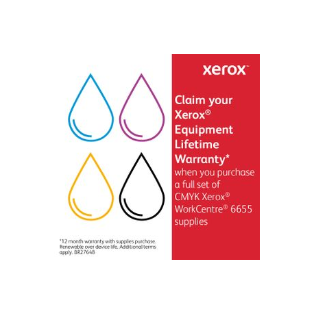 Xerox WorkCentre 6655 - High capacity - yellow - original - toner cartridge - for WorkCentre 6655 - 1