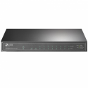 TP-Link TL-SG1210P - Switch - unmanaged - 8 x 10/100/1000 (PoE+) + 1 x 10/100/1000 (uplink) + 1 x Gigabit SFP (uplink) - desktop - PoE+ (63 W)